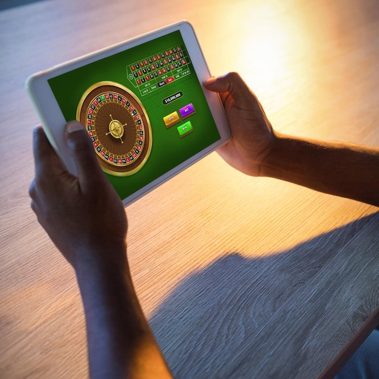 Live Game Show betting interface with stake selection and live video feed